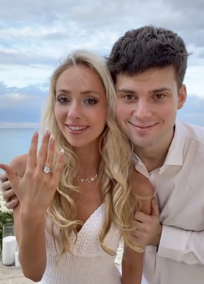 Natalie Reynolds engaged  